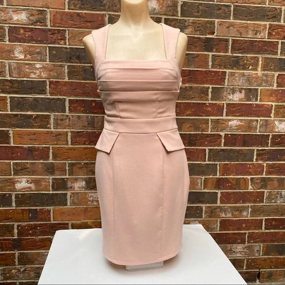 Lipsy | Dresses | New Lipsy London Light Pink Pencil Dress Size Us 4 |  Poshmark